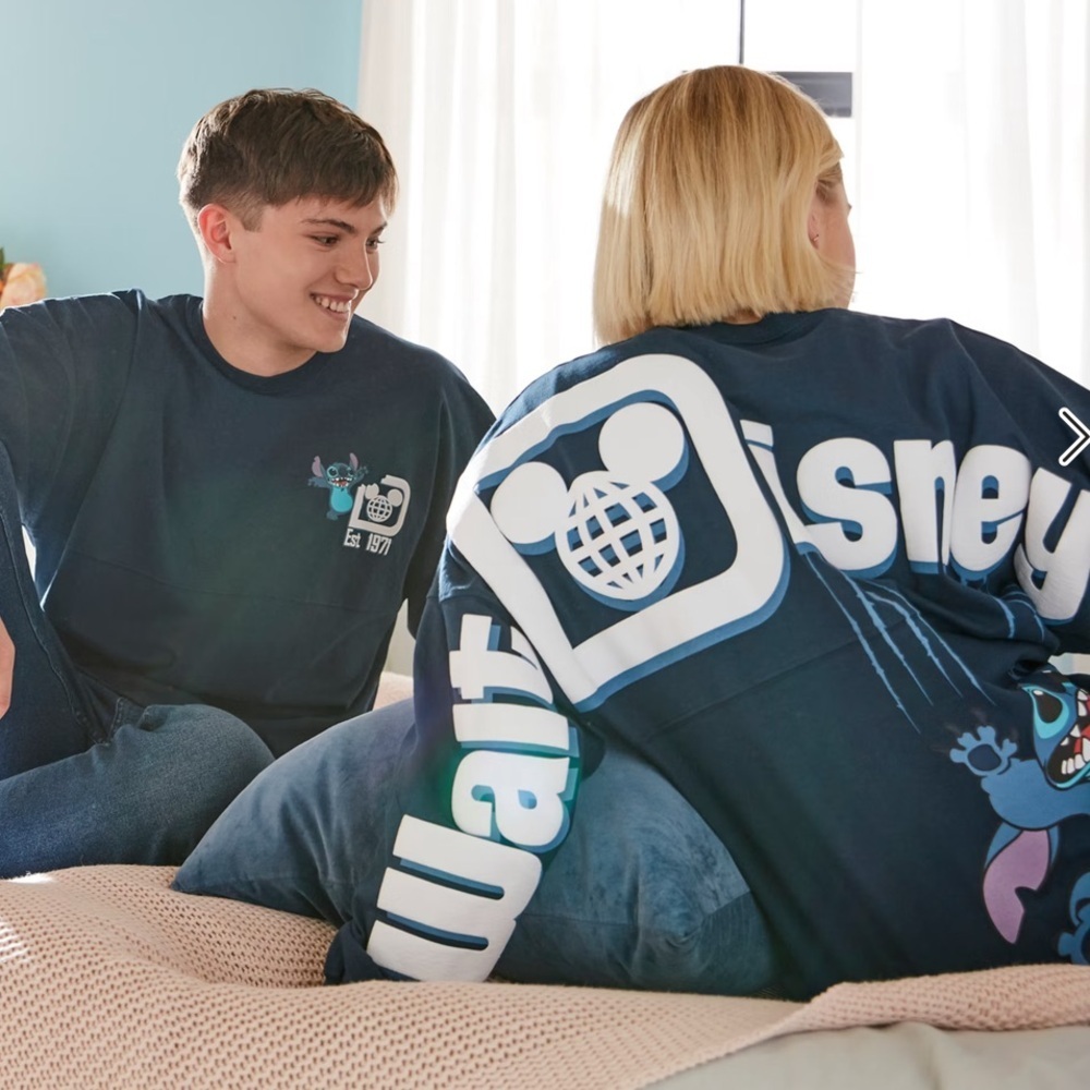 Walt Disney World Stitch Spirit Jersey For Adults, Lilo & Stitch XL oversized
